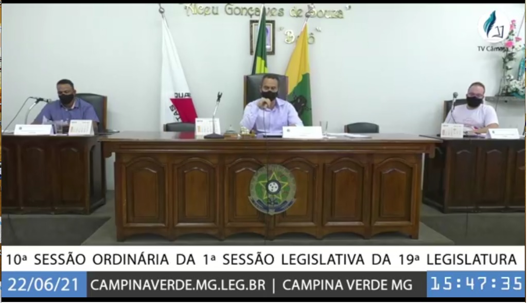 10ª SESSÃO ORDINÁRIA DA 1ª SESSÃO LEGISLATIVA DA 19ª LEGISLATURA