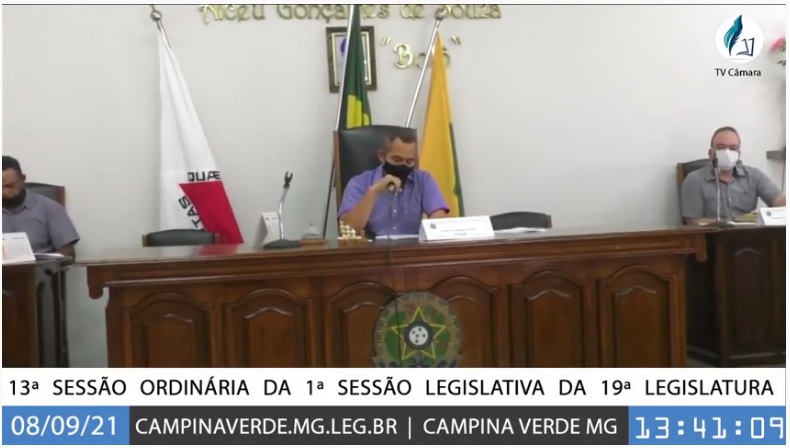 13ª SESSÃO Ordinária DA 1ª SESSÃO LEGISLATIVA DA 19ª LEGISLATURA