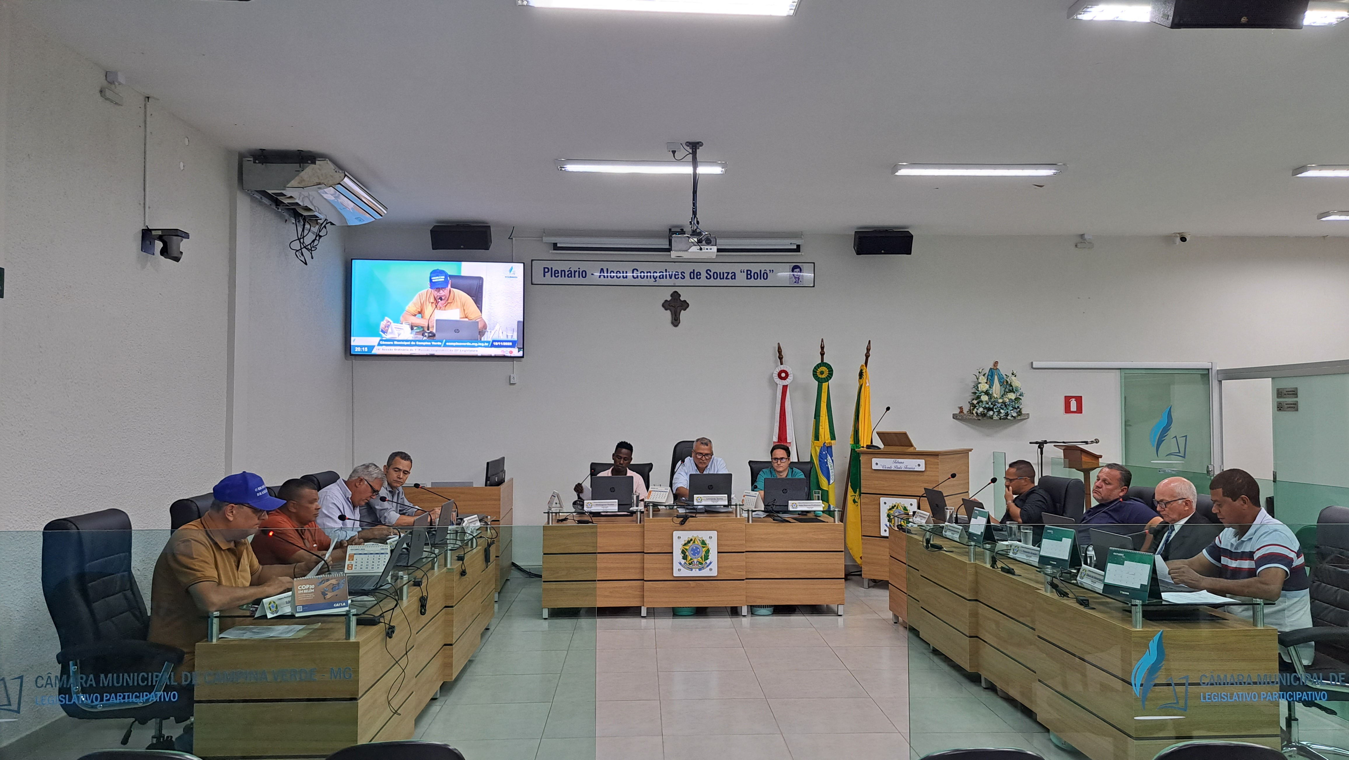 18ª Reunião Ordinária da Câmara Municipal de Campina Verde encerra os trabalhos de novembro