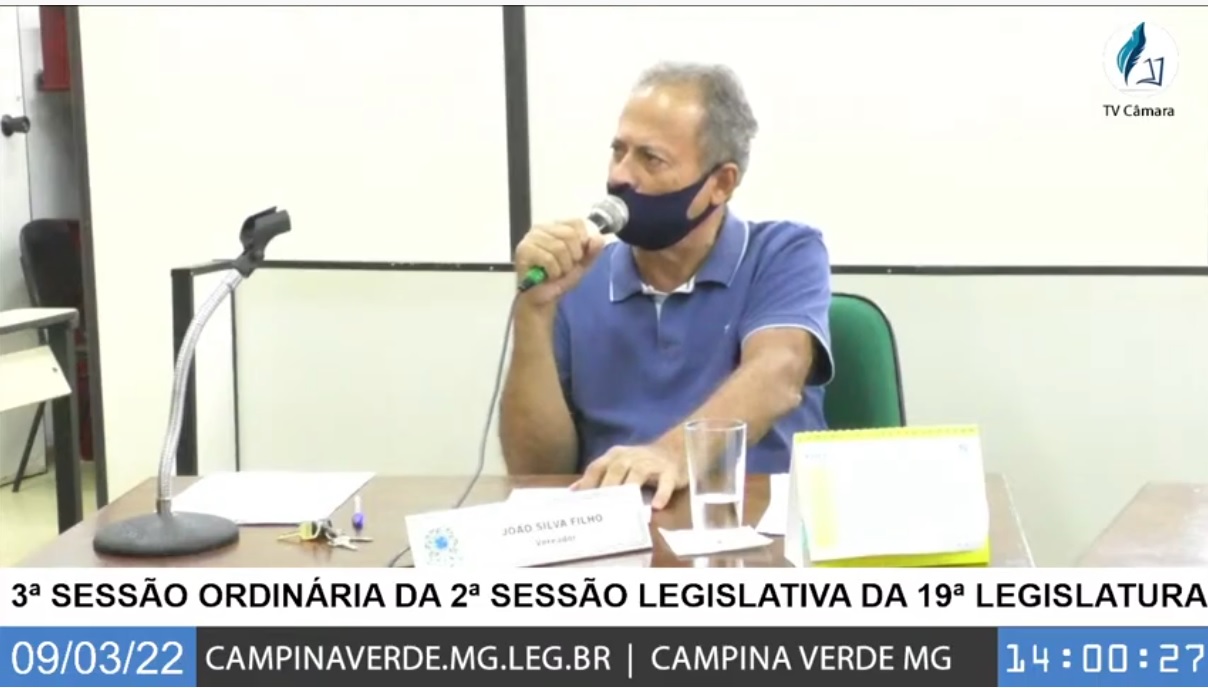 3ª SESSÃO ORDINÁRIA DA 2ª SESSÃO LEGISLATIVA DA 19ª LEGISLATURA