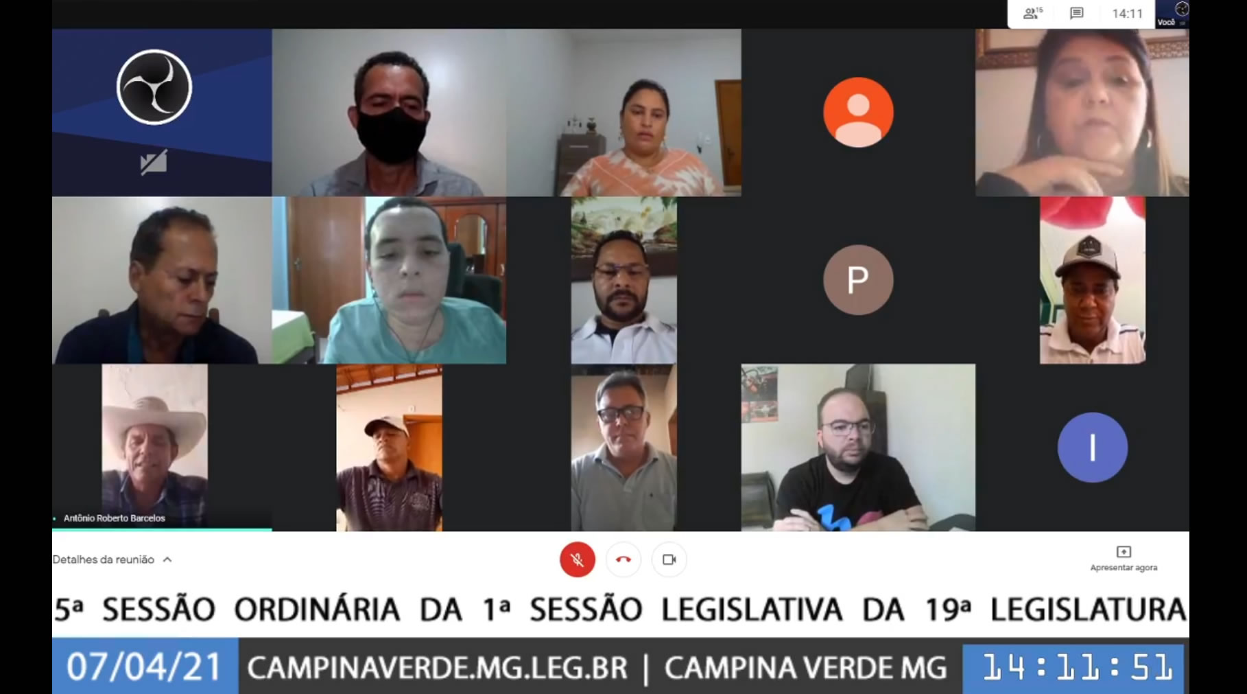 5ª SESSÃO ORDINÁRIA DA 1ª SESSÃO LEGISLATIVA DA 19ª LEGISLATURA