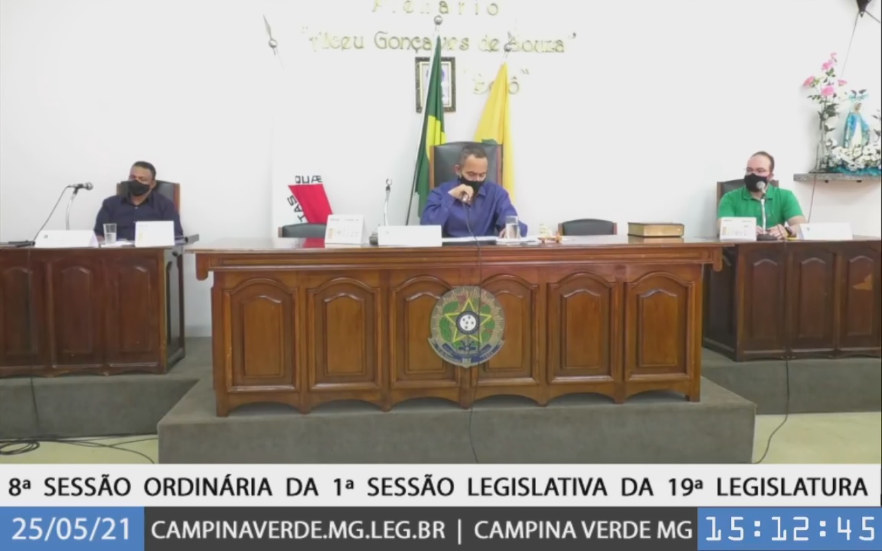 8ª SESSÃO ORDINÁRIA DA 1ª SESSÃO LEGISLATIVA DA 19ª LEGISLATURA