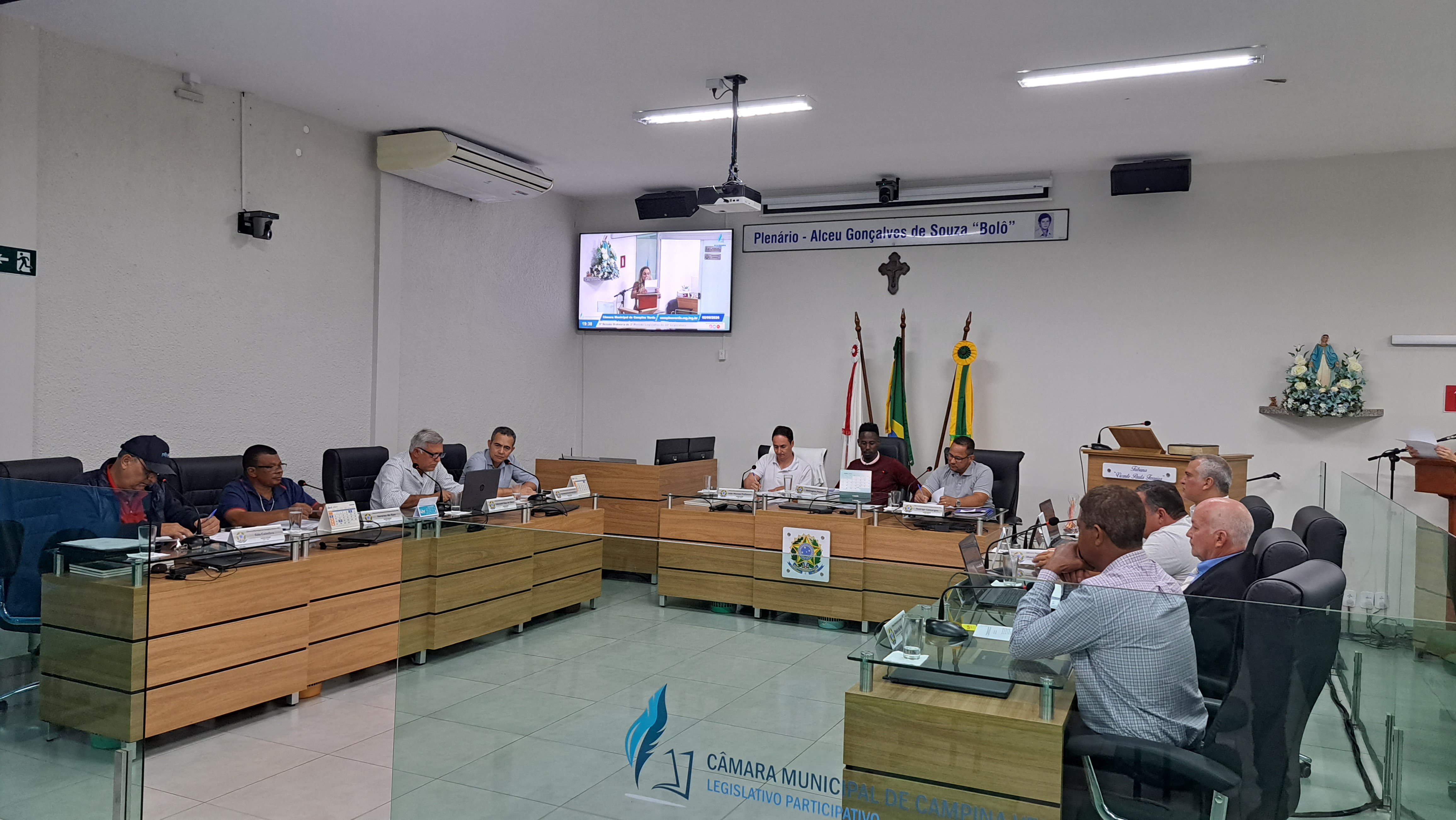 9ª Reunião Ordinária da Câmara Municipal de Campina Verde aconteceu na noite dessa terça-feira 02
