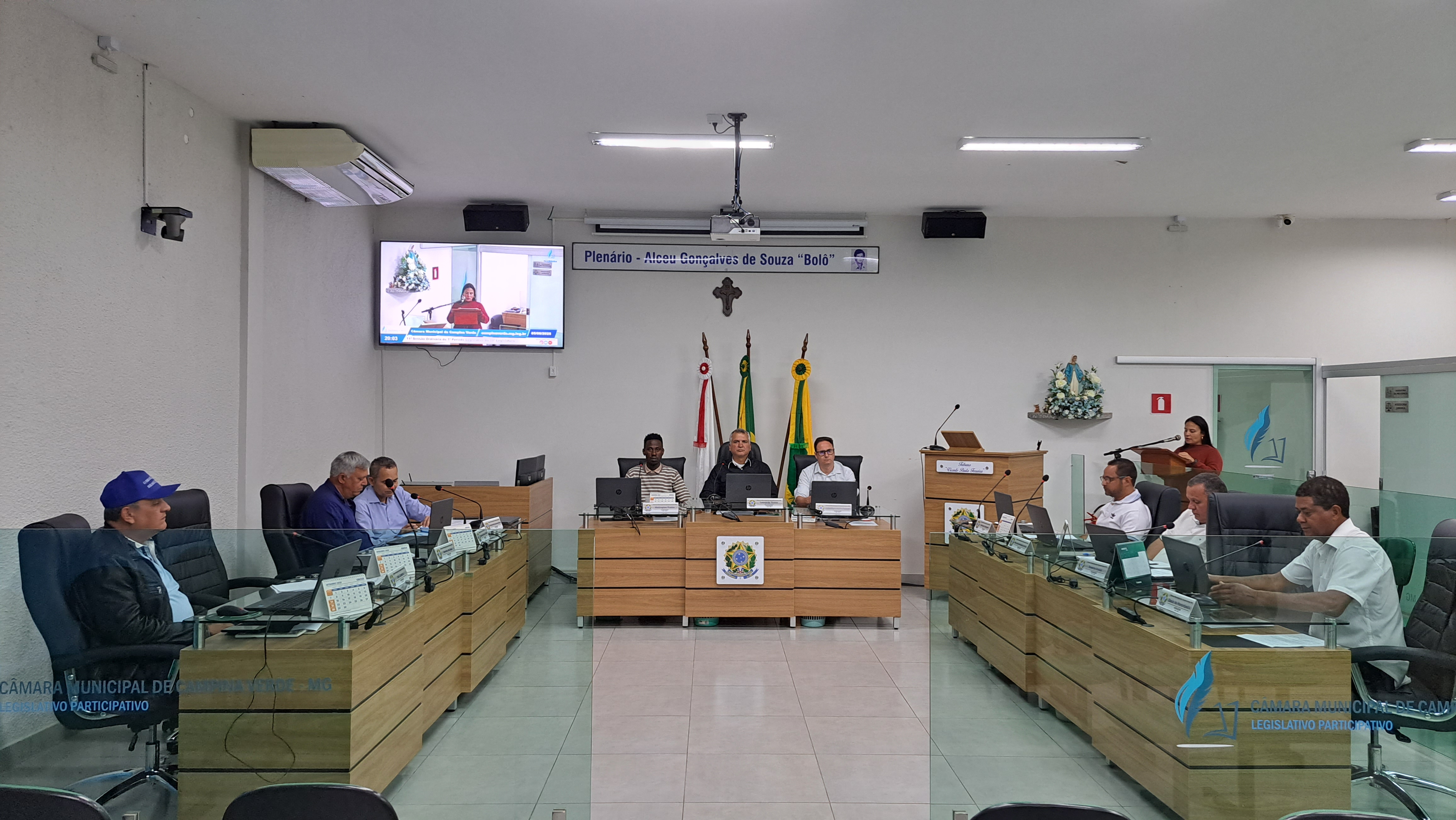 Câmara de Campina Verde retoma atividades após recesso com sessão ordinária na noite de terça feira 5