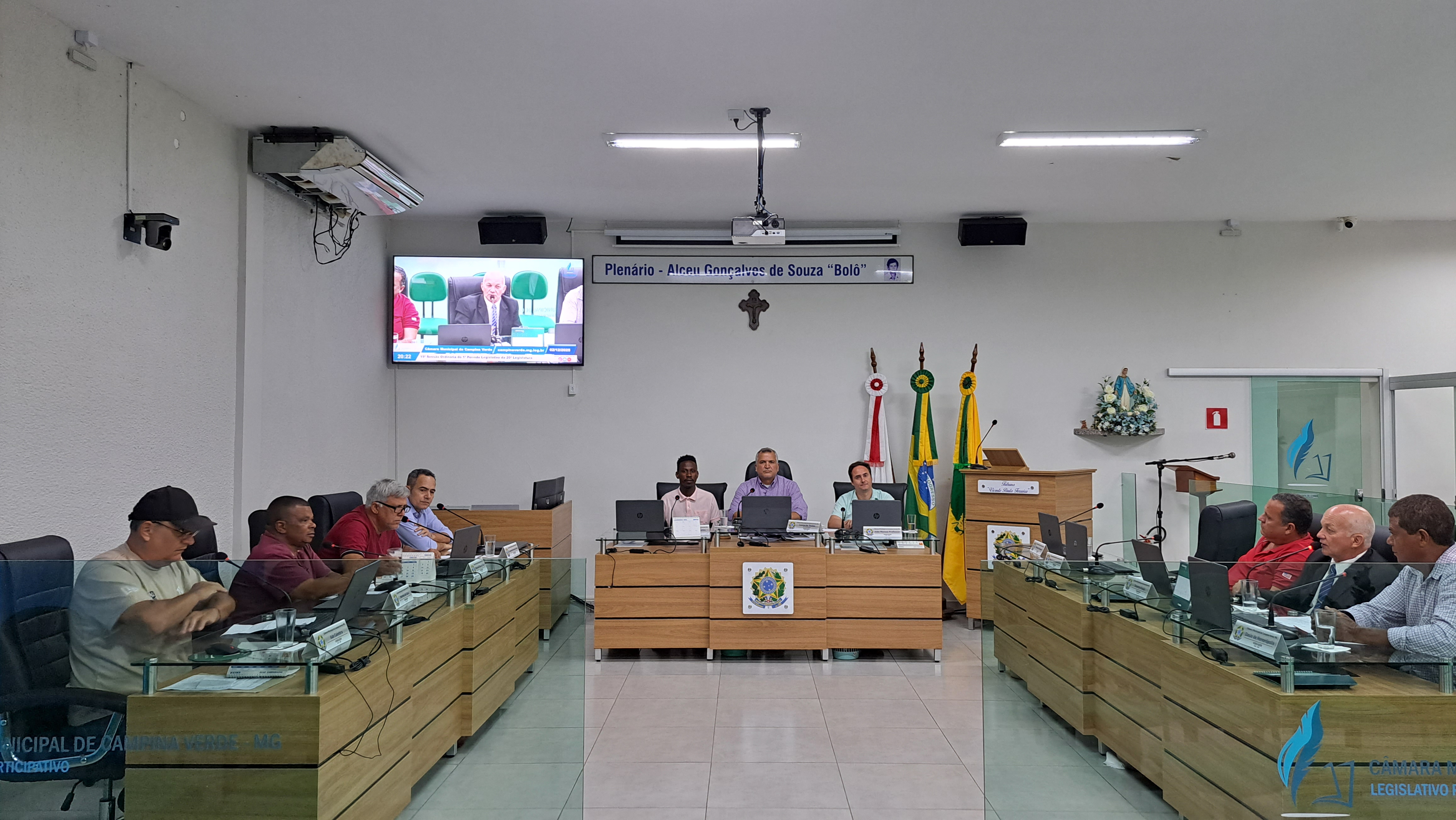 Câmara Municipal de Campina Verde realiza 19ª Reunião Ordinária de 2025