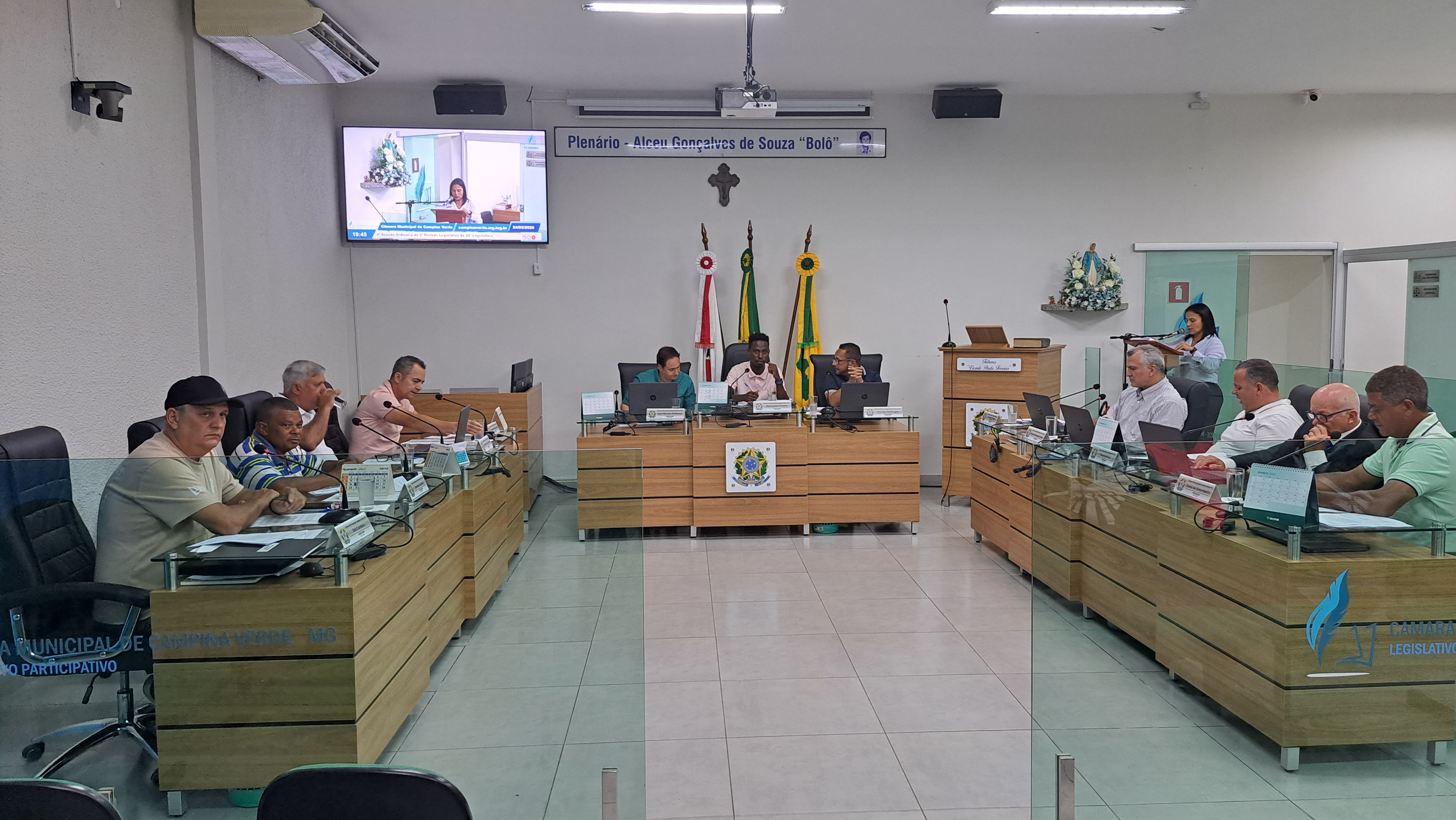  Câmara Municipal realiza 4ª Reunião Ordinária de 2026