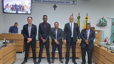 Câmara realiza Sessão Solene de Posse da Nova Mesa Diretora para o ano de 2026