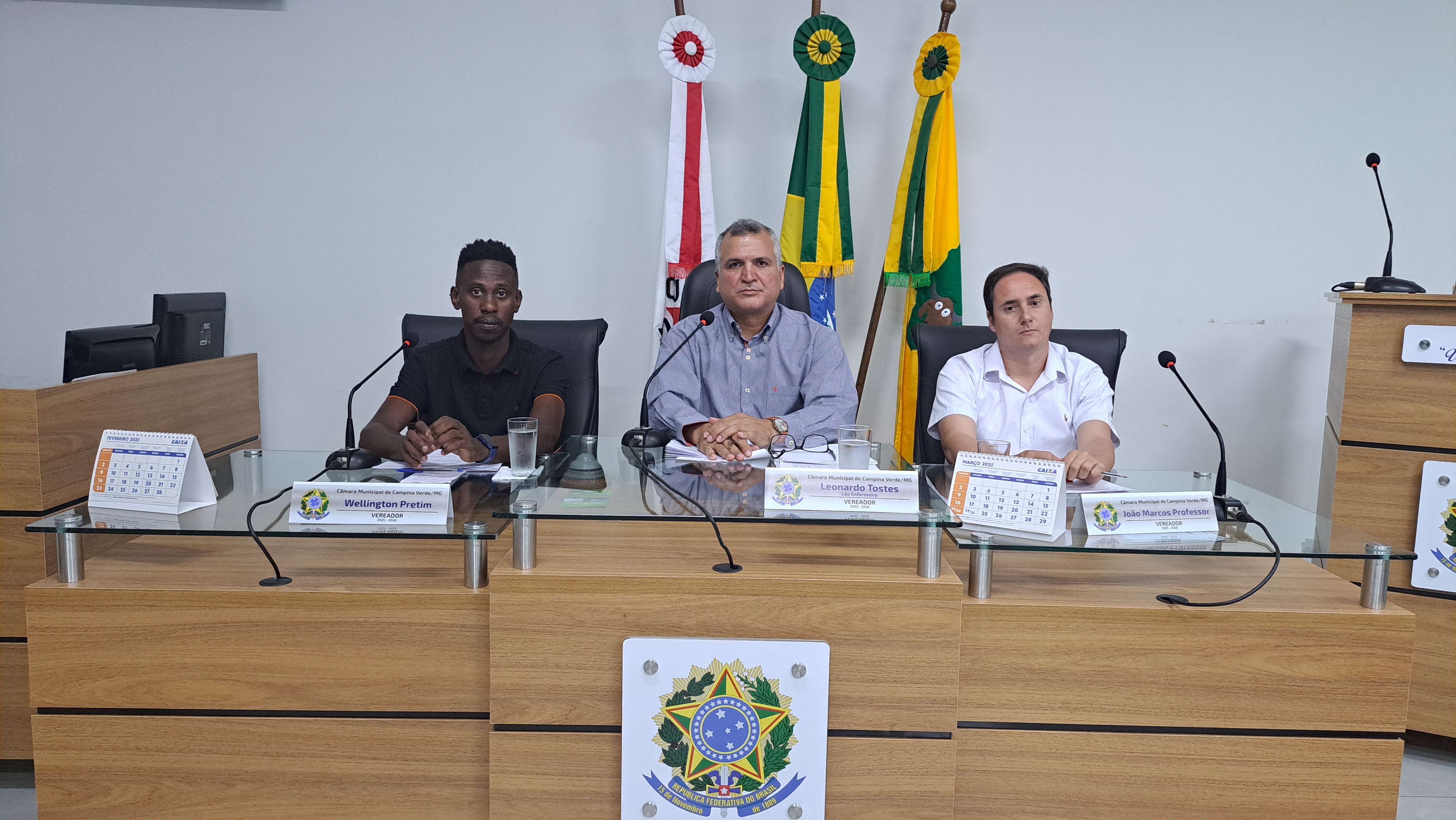 Câmara realizou na última terça-feira 11, 3ª Reunião Ordinária e 2ª Reunião Extraordinária