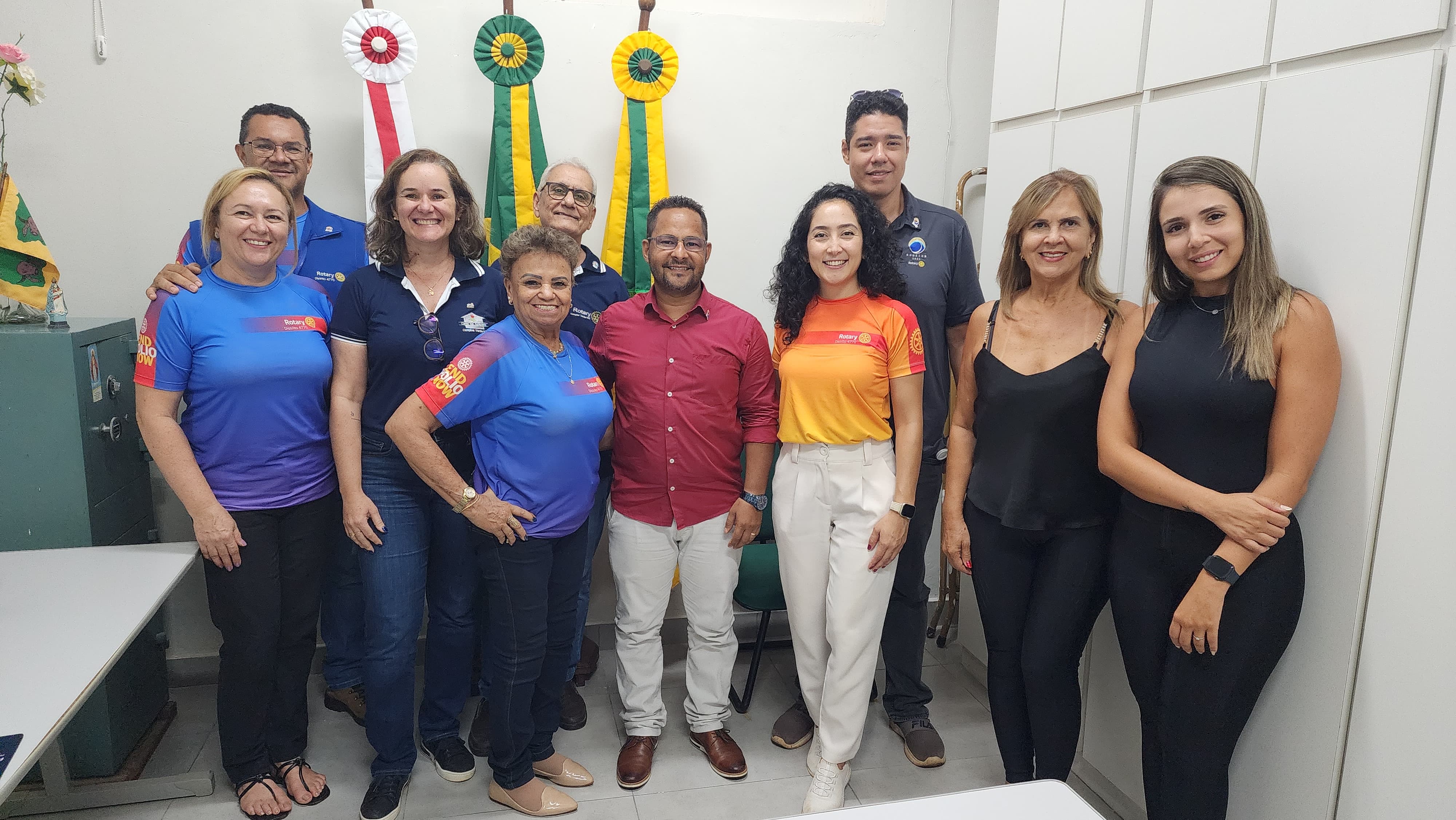 Governadora de Rotary Internacional do Distrito 4770, Sra. Manuella Keiko, visita a Câmara Municipal de Campina Verde e é recebida pelo Presidente Rodrigo Camargos