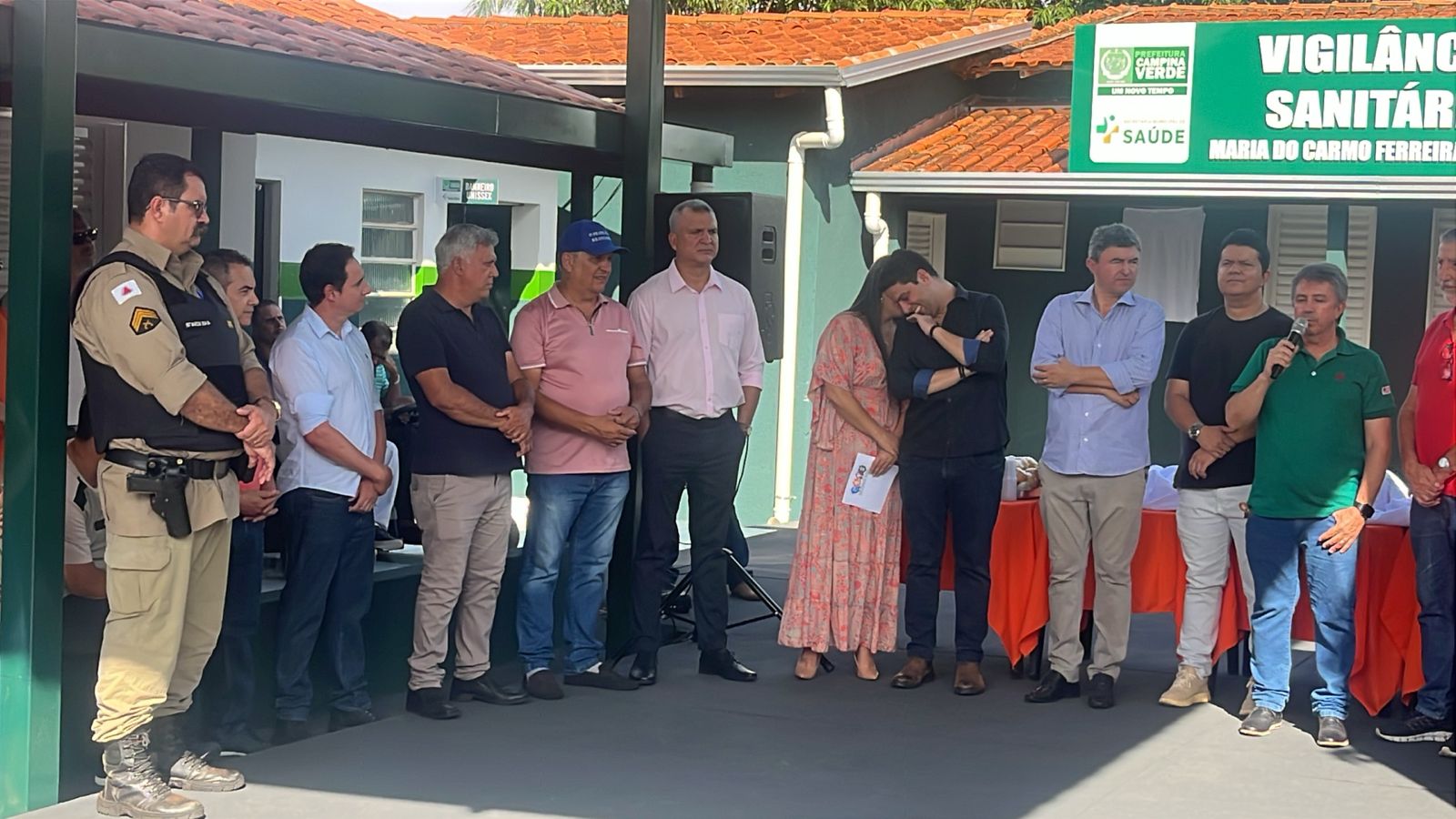 Inauguração das novas instalações da Farmácia Básica Municipal e Vigilância Sanitária! 
