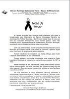 Nota de Pesar