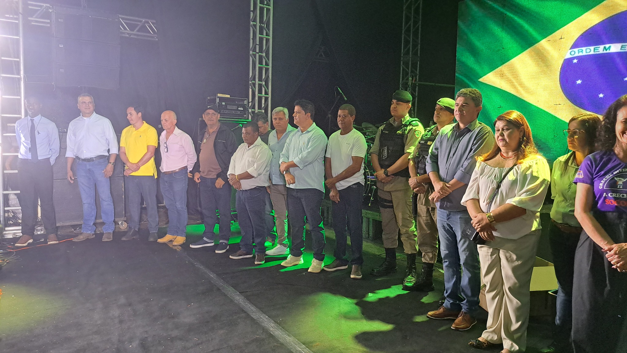 Vereadores participam da abertura oficial da Festa do Folclore