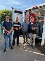 Vereadores participam da chegada do Vacimóvel da Amvap Saúde no município